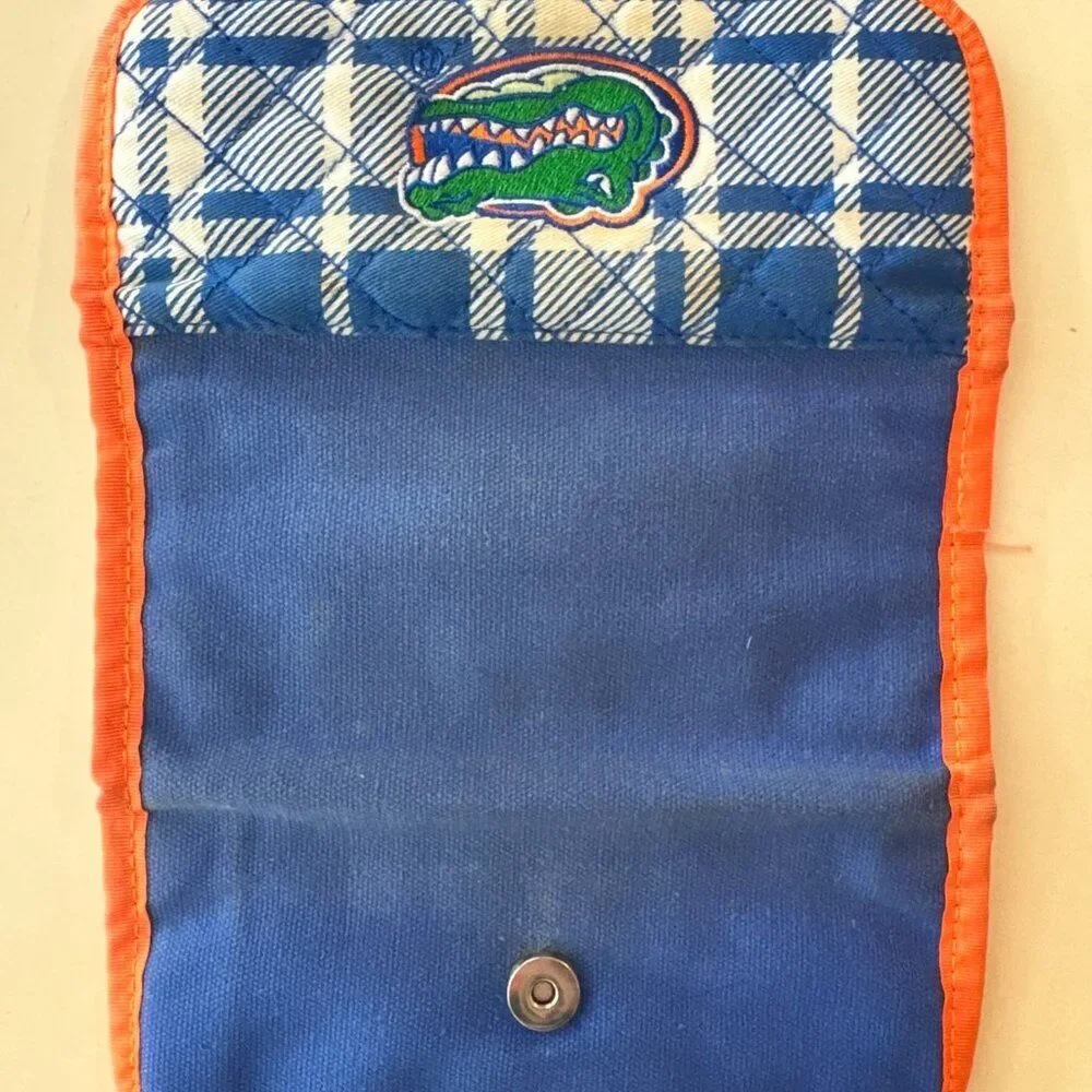 Florida Gators Quilted Checkbook Wallet Organizer NCAA Fan Gear